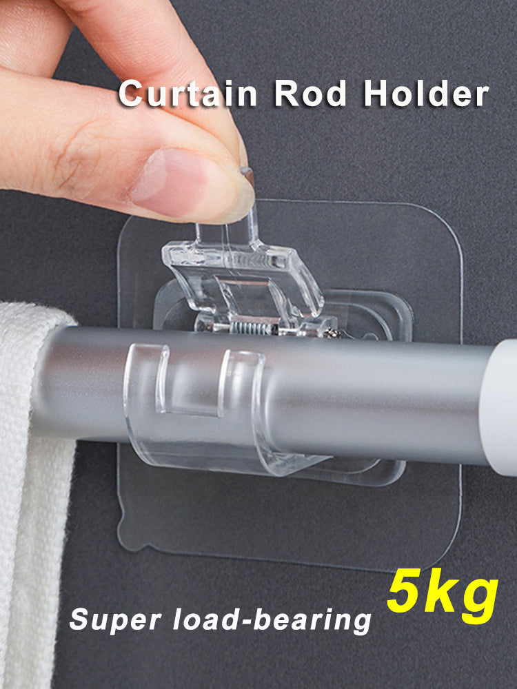 Easy Stick Curtain Rod Bracket