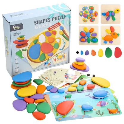 Learning Montessori Puzzle Set for Kids