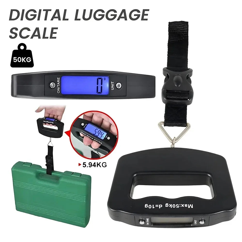 Accurate Travel Luggage Digital Scale with LCD Display