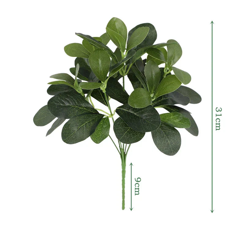 Realistic Fake Plant in Pot 33cm for Home Decor