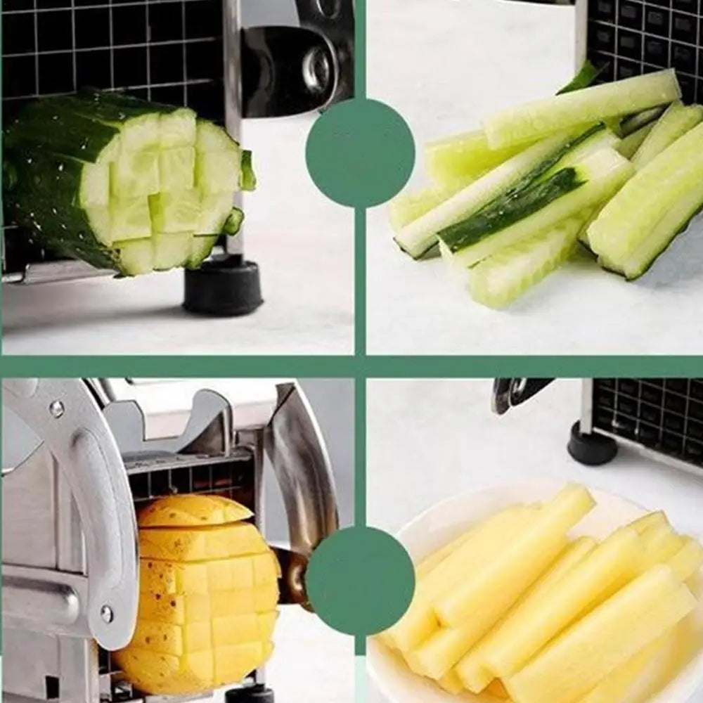 Easy Cut Stainless Steel Veggie Slicer