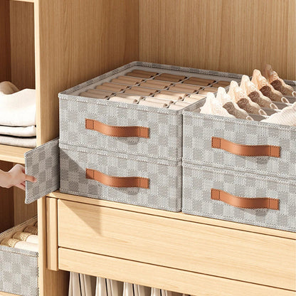 Collapsible Closet Storage Box for Clothes & Accessories
