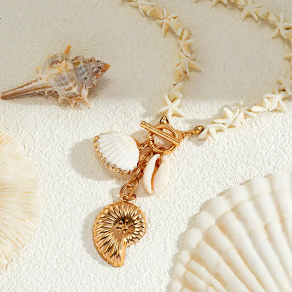 Stylish Coastal Shell Jewelry Set