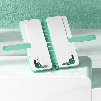 Portable Collapsible Book Stand Desk Organizer Box - Fesara