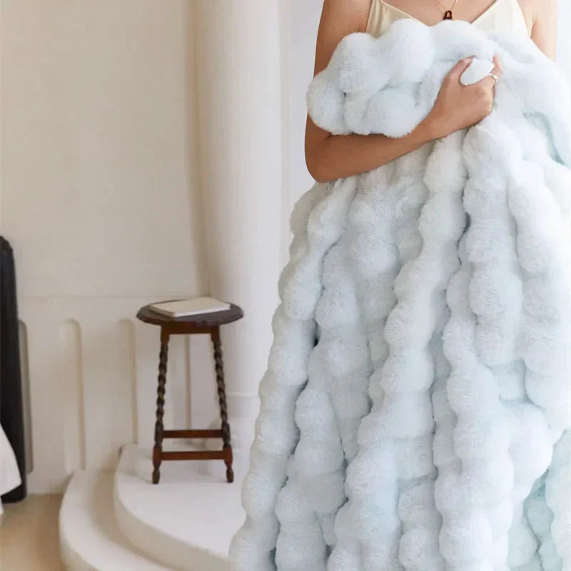 Plush Soft Throw Blanket for Cozy Nights - Fesara