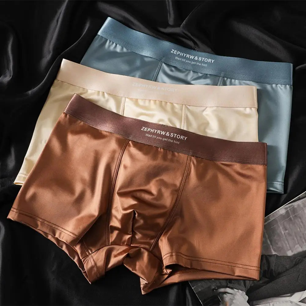 Comfortable Fit Men's Boxer Shorts with Slimming Design