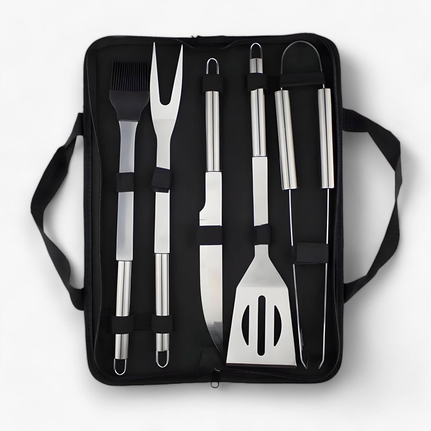 Premium BBQ Grill Accessories Kit with Storage Case
