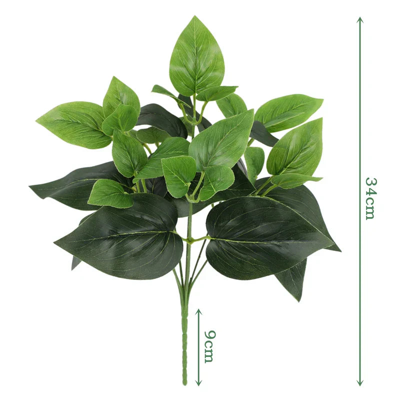 Natural Looking Artificial Leaf Hanging Garland For Home Decor