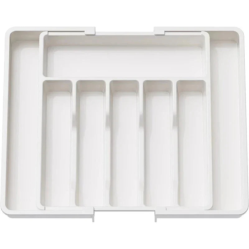 Expandable Kitchen Cutlery Tray Organizer