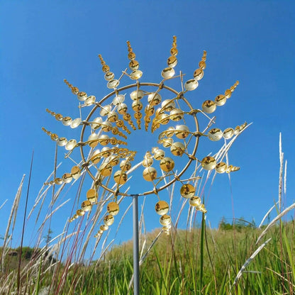 Metal Outdoor Windmill Garden Decoration