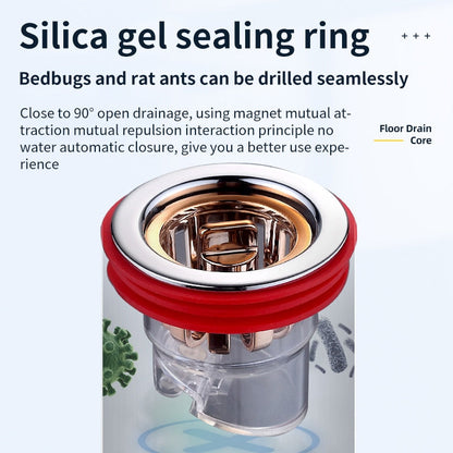 Effective Bathroom Drain Odor Stopper Filter Plug