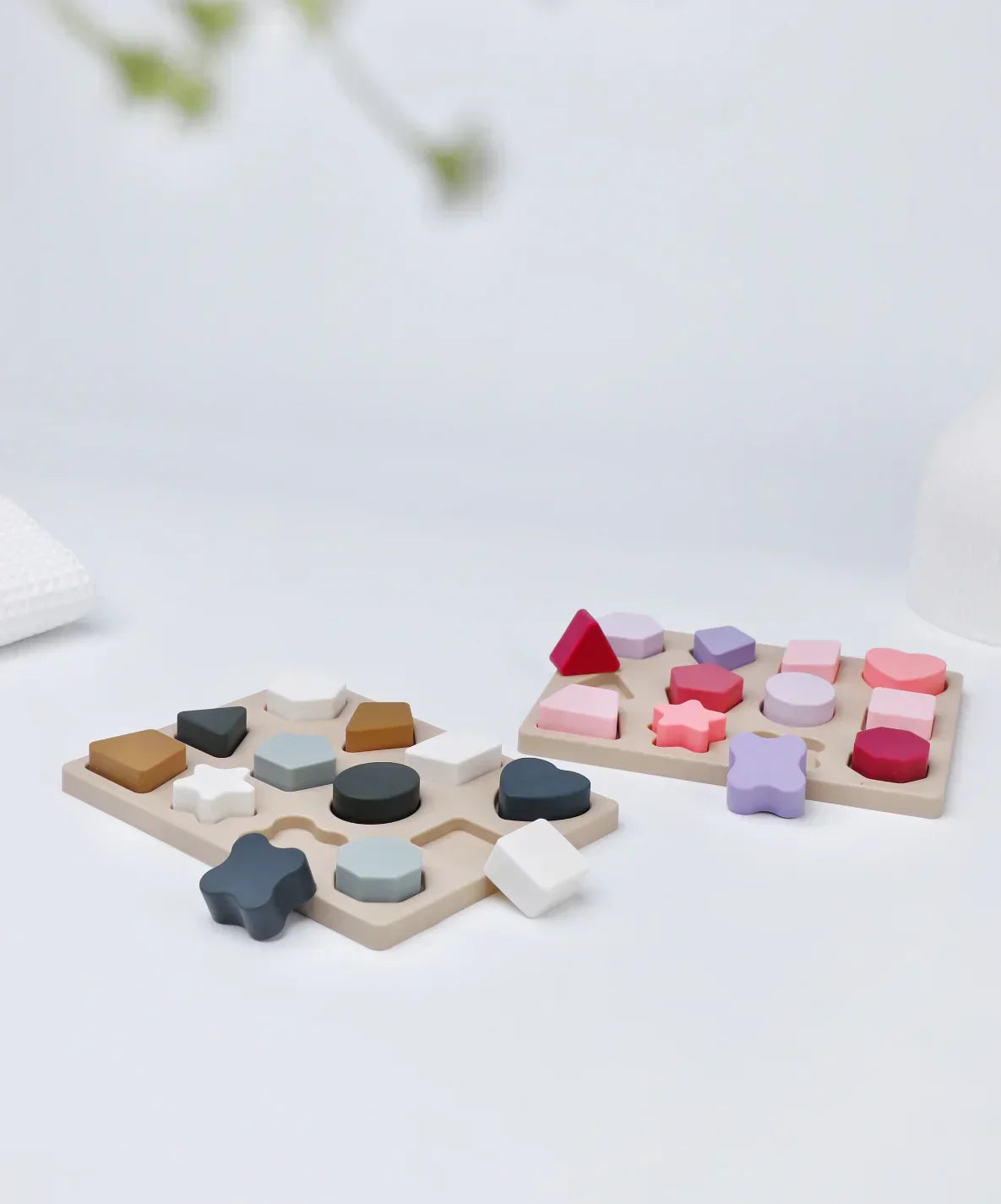 Fun Learning Silicone Shape Puzzle Toy