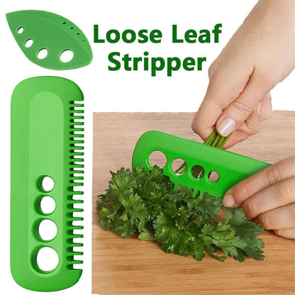 Easy Veggie Stripper Tool for Fresh Herbs