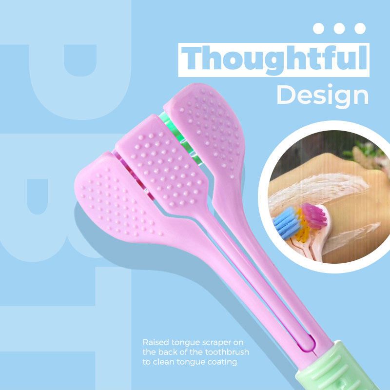 Gentle 3-Sided Sensitive Care Toothbrush