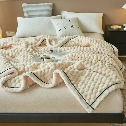 Soft Turtle Velour Throw Blanket