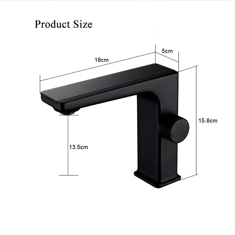 Smart LED Faucet with Digital Temp Control