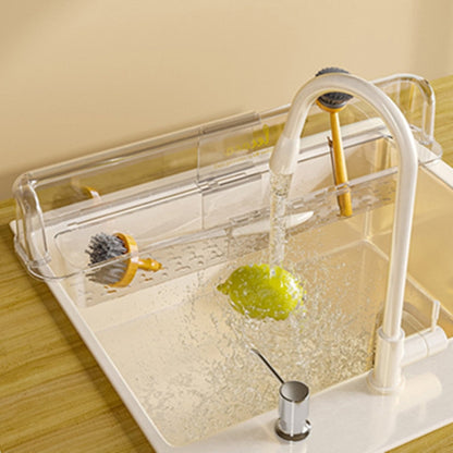 Waterproof Adjustable Kitchen Sink Organizer Rack