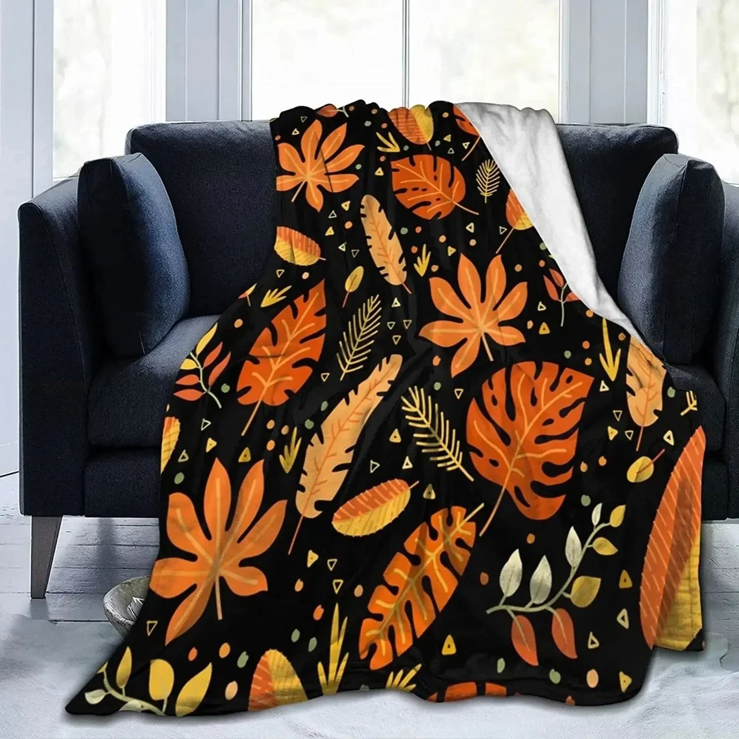 Plush Fleece Throw Blanket Soft Warm Blanket