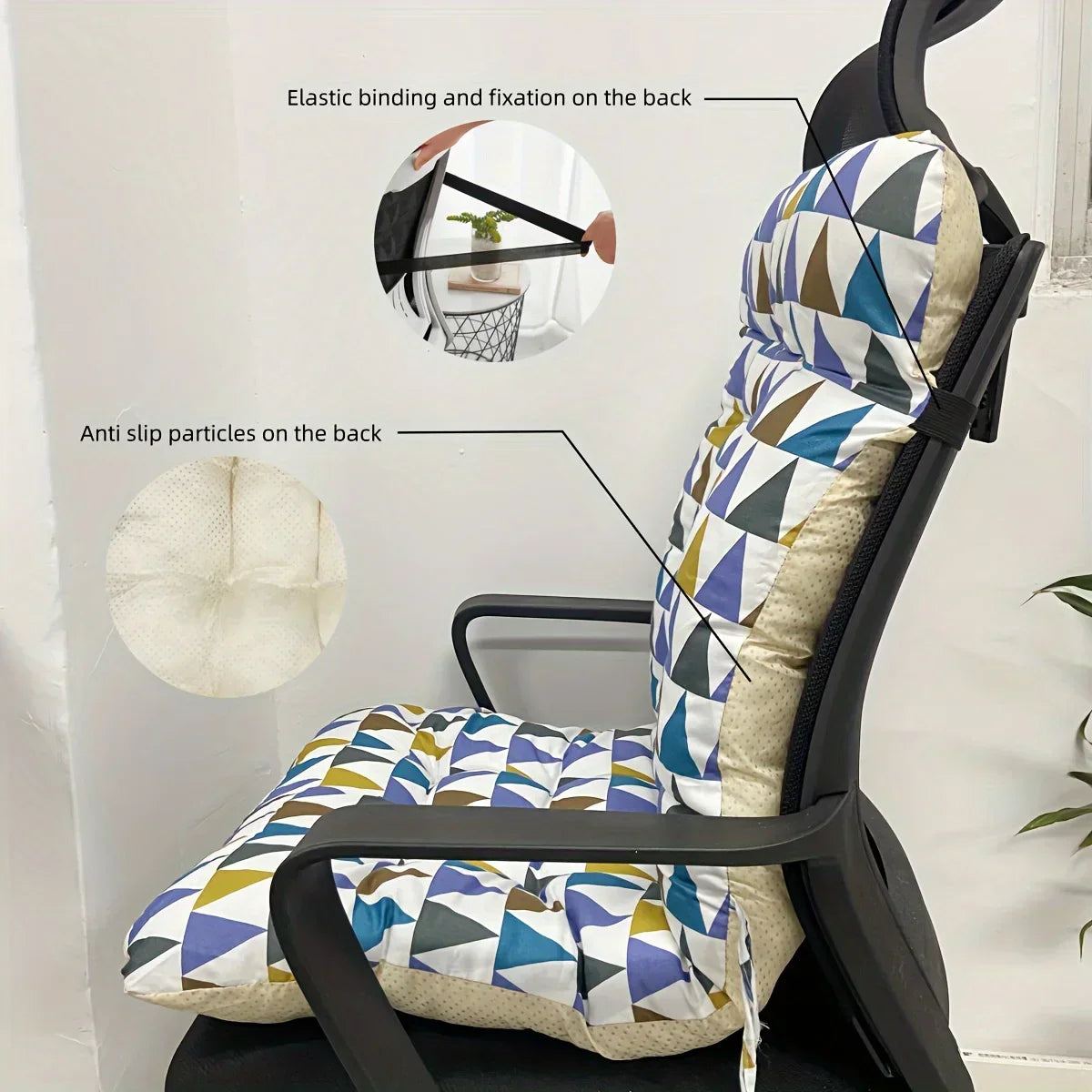 Orthopedic Seat Cushion with Lumbar Support