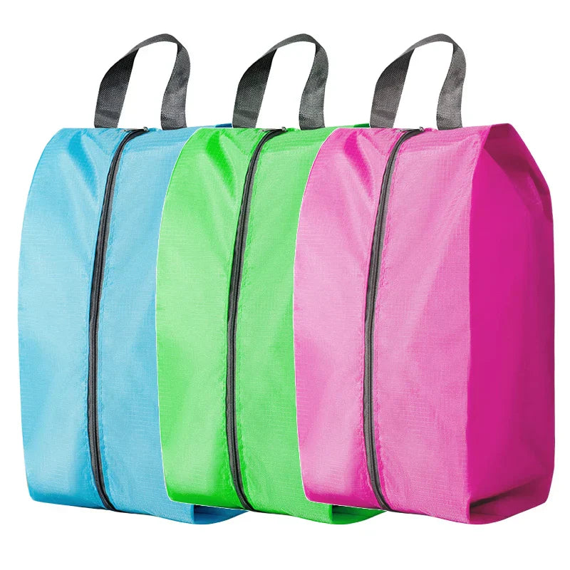 Waterproof Travel Shoe Pouch Bag with Zipper - Fesara