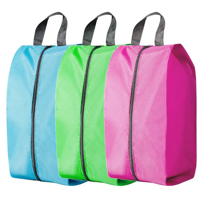 Waterproof Travel Shoe Pouch Bag with Zipper - Fesara