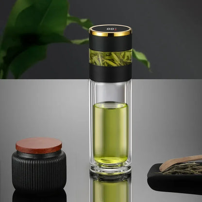 Insulated Thermal Bottle with LED Temp Display