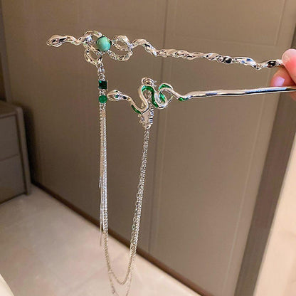Traditional Chinese Double Hair Pins - Fesara