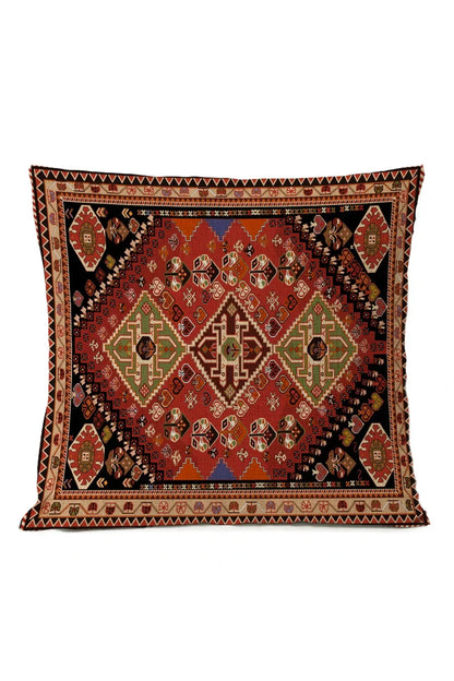 Colorful Global Print Pillow Cover