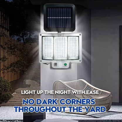 Bright Outdoor Solar Motion Light with Remote Control
