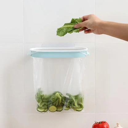 Space Saving Cabinet Mount Trash Bag Holder