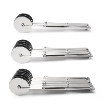 Easy Slice Stainless Steel Pizza Cutter Wheel