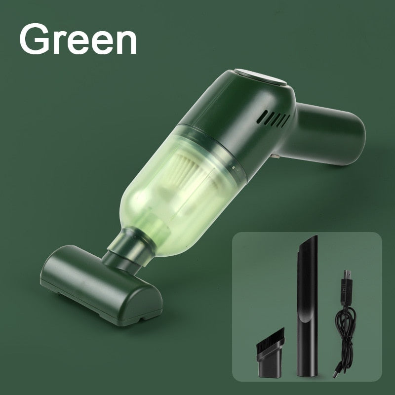 Compact Portable Wireless Car Vacuum Cleaner