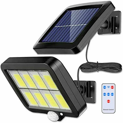 Bright Solar Powered LED Outdoor Motion Light - Fesara