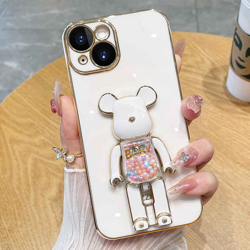 Fun Bear Design 3D Phone Cover