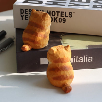 Adorable Handcrafted Wood Animal Figurines