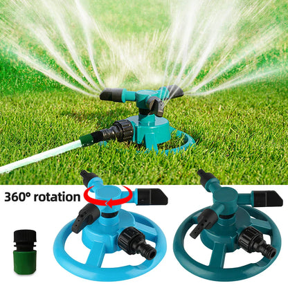 Efficient 360° Rotating Garden Sprinkler System - Fesara