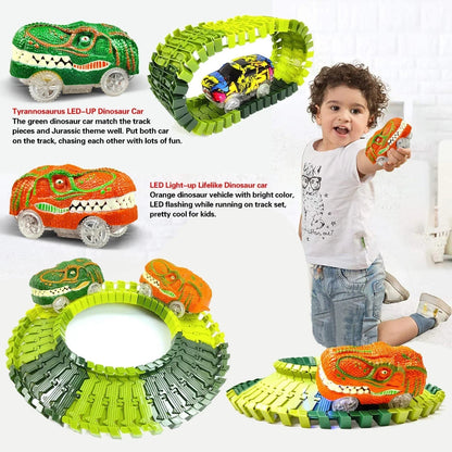 Fun Dinosaur Train Set with Extra Cars