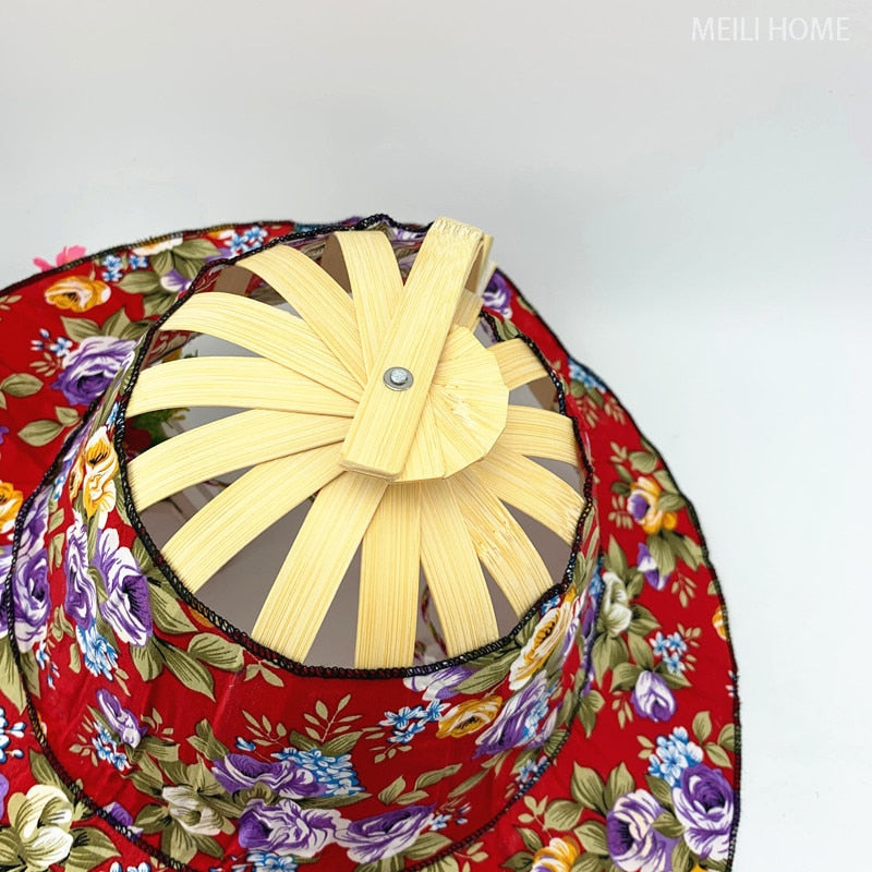 Natural Bamboo Folding Sun Hat