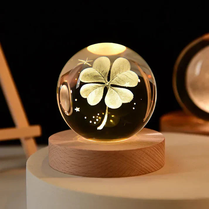 Beautiful Crystal Night Lamp Gift