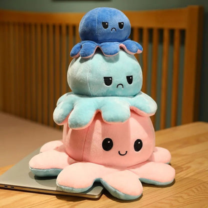 Funny Reversible Octopus Plush Toy