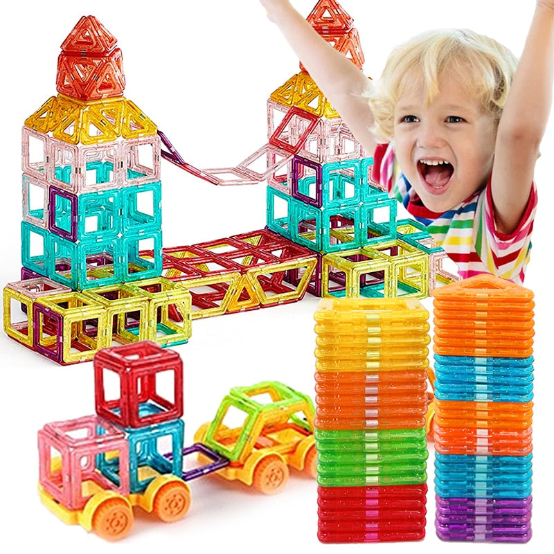 Magnetic Kids Building Blocks Set for Learning Fun