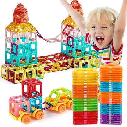 Magnetic Kids Building Blocks Set for Learning Fun