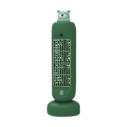 Compact Cute Bear Portable Fan Humidifier