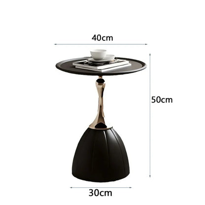 Modern Wooden End Table in Nordic Style