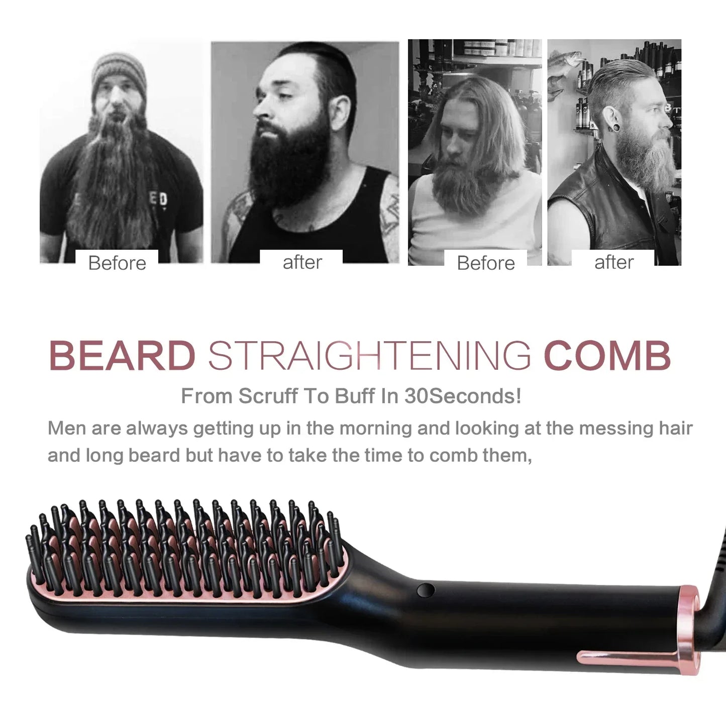 Fast Ceramic Hair Straightener 120-200°C