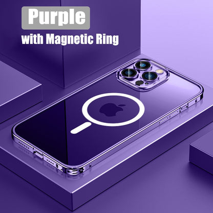 Strong Metal Phone Case with Magnetic Closure