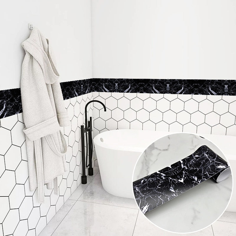 Easy Peel Waterproof Border Wall Tape