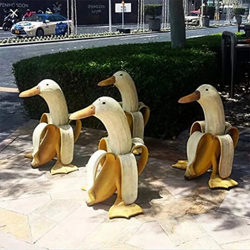 Fun Colorful Garden Statue Figure