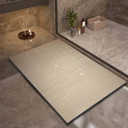 Soft Grip Quick Dry Bathroom Mat Non Slip Shower Rug