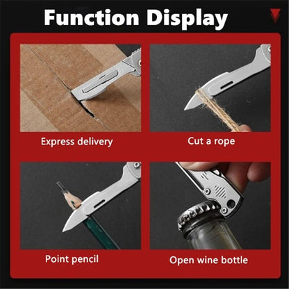Portable Outdoor Camping Stainless Steel Pocket Knife